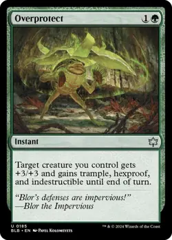 NM Overprotect, MTG, Bloomburrow Commander, Magic the Gathering, 185 - Image 1