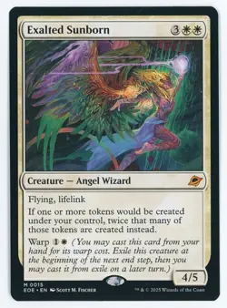 Exalted Sunborn #0015 MTG Edge of Eternities Magic The Gathering - Image 1