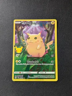 2021 Pokemon Mew 005/025 HOLO Full Art Celebrations 25th NM Near Mint - Image 1