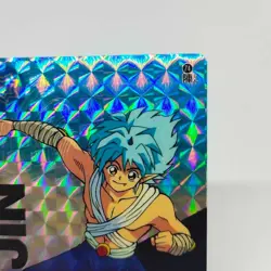74 JIN KURAMA YuYu Hakusho Card Shueisha AMADA Super Battle Jump BANDAI - Image 3