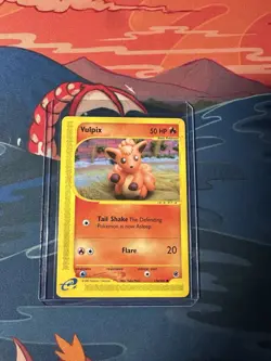 Pokemon Card - Vulpix Expedition 136/165 Common (MP) - Image 1