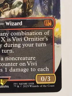 Vivi Ornitier (Borderless) Final Fantasy MTG Reg. NM. Never Played. M0321 - Image 4