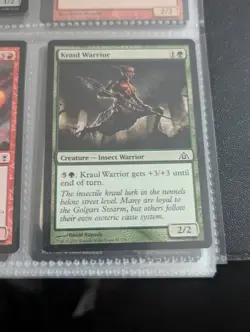 MTG Card: Kraul Warrior (Dragon's Maze) (F) - Image 1