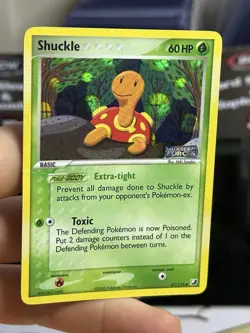 Shuckle 47/115 EX Unseen Forces 2005 Reverse Holo PokÃ©mon Card TCG - Image 3
