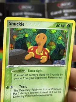 Shuckle 47/115 EX Unseen Forces 2005 Reverse Holo PokÃ©mon Card TCG - Image 4