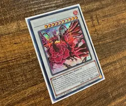 Yugioh Ruddy Rose Dragon MP22-EN077 Prismatic Secret Rare 1st Ed NM FAST SHIP - Image 1