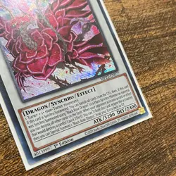 Yugioh Ruddy Rose Dragon MP22-EN077 Prismatic Secret Rare 1st Ed NM FAST SHIP - Image 4