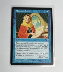 Mystical Tutor Mirage MTG Magic Expertly Packaged - Condition Shown In Many Pics - Image 1