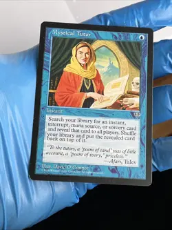 Mystical Tutor Mirage MTG Magic Expertly Packaged - Condition Shown In Many Pics - Image 13