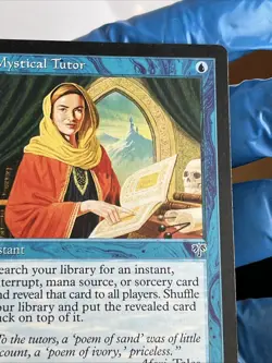 Mystical Tutor Mirage MTG Magic Expertly Packaged - Condition Shown In Many Pics - Image 9