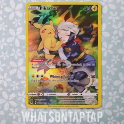 Pokemon Card Pikachu TG05/TG30 Ultra Rare Sword Shield Lost Origin Singles LP - Image 1
