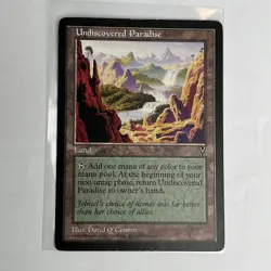 Undiscovered Paradise Visions - English MTG - Condition Shown In Many Pictures - Image 1