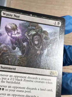Waste Not - Magic 2015 -Â MTG - English - Condition Displayed In Many Pictures - Image 17