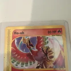 Ho-Oh # 52 WOTC Black Star PROMO "Pokemon Center NY" Stamped Card NEAR MINT - Image 4