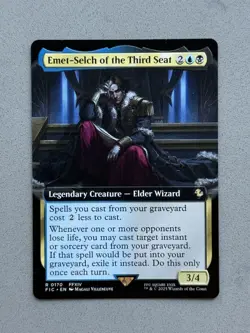 Emet-Selch of the Third Seat (Extended Art) #170 MTG Final Fantasy FIC Commander - Image 1