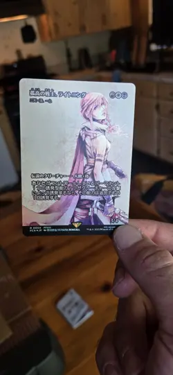 Lightning, Lone Commando (Isshin) (Borderless Showcase Foil) [JPN] MTG FCA 0054 - Image 2