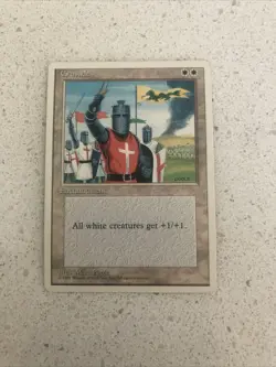 MTG Crusade Fourth Edition (1995) 4th - NM - English - Image 1