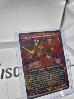 Gilgamesh, Master-at-Arms Borderless Final Fantasy Foil MTG Magic The Gathering - Image 1