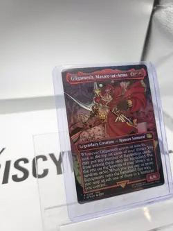 Gilgamesh, Master-at-Arms Borderless Final Fantasy Foil MTG Magic The Gathering - Image 1