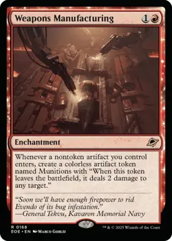 MTG Edge of Eternities - Weapons Manufacturing NM - Image 1