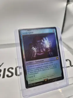 Genji Glove Final Fantasy Foil MTG Magic The Gathering MINT - Image 1