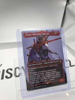 Firion, Wild Rose Warrior (Borderless) Final Fantasy MTG Magic The Gathering - Image 1