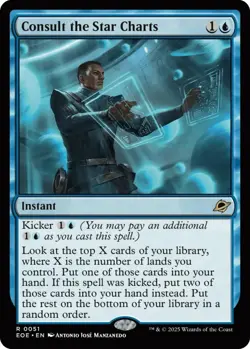 MTG Edge of Eternities - Consult the Star Charts NM - Image 1