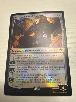 Tezzeret, Cruel Captain Foil Edge Of Eternity Mtg Near Mint #2- In Hand -  - Image 1