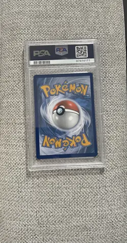 2021 RESHIRAM & CHARIZARD GX Pokemon Black Star Promo #SM247 Full Art PSA 9 MINT - Image 3