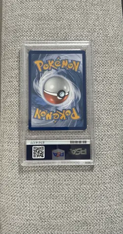 2021 RESHIRAM & CHARIZARD GX Pokemon Black Star Promo #SM247 Full Art PSA 9 MINT - Image 4