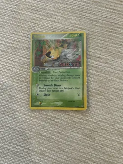 PokÃ©mon CGC 9 Ninjask Holo Stamped EX Deoxys Card 13/107 - Image 1