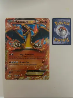 Pokemon TCG 2014 Black Star Promo Card Charizard EX Jumbo/Oversized XY17 - Image 2