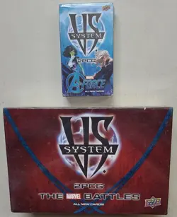 VS System 2PCG: The Marvel Battles Card Game with A-Force expansion pack 2PCG - Image 1