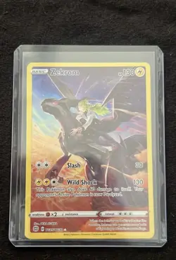 Pokemon TCG Zekrom TG05/TG30 Brilliant Stars Trainer Gallery Ultra Rare Card - Image 1