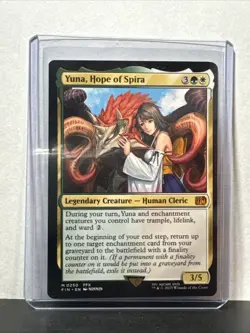 Yuna, Hope of Spira Final Fantasy Regular Mythic MTG 0250 - Image 1