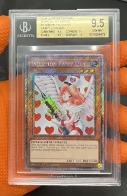 BGS 9.5 - Injection Fairy Lily (Platinum Secret Rare) RA03-EN117 Yugioh! TCG - Image 2
