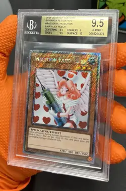BGS 9.5 - Injection Fairy Lily (Platinum Secret Rare) RA03-EN117 Yugioh! TCG - Image 3