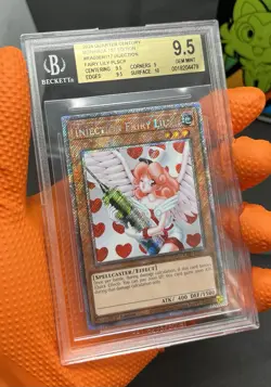 BGS 9.5 - Injection Fairy Lily (Platinum Secret Rare) RA03-EN117 Yugioh! TCG - Image 4