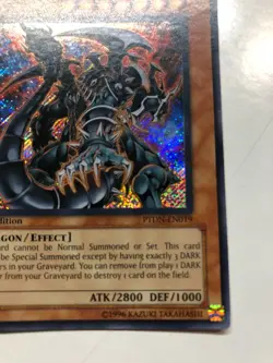 USA Seller Yugioh Dark Armed Dragon PTDN-EN019 Secret Rare 1st Edition - Image 5