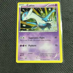 Pokemon Latios Holo Black Star Promo TCG Card XY65 - Image 1