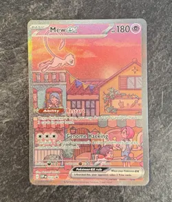 Mew Ex SVP 053 Scarlet Violet 151 UPC Black Star Promo Card PokÃ©mon TCG NM - Image 1