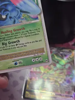 RAW! LP PokÃ©mon TCG Tangrowth LV.X Arceus Holo Rare Card 99/99 - Image 7