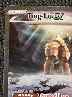 Pokemon TCG SV02: Paldea Evolved #263/193 Ting-Lu ex NM - Image 5