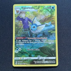 Vaporeon TG02/TG30 - Brilliant Stars Trainer Gallery - Pokemon TCG - Image 1