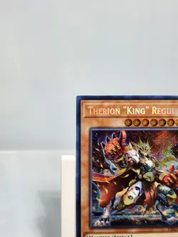 Therion "King" Regulus DIFO-EN007 Secret Rare 1st Edition Yugioh  - Image 2