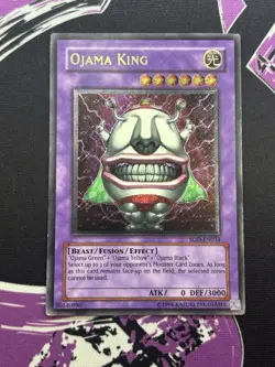Yugioh Ojama King SOD-EN034 Ultimate Rare Unlimited LP Soul of the Duelist - Image 3