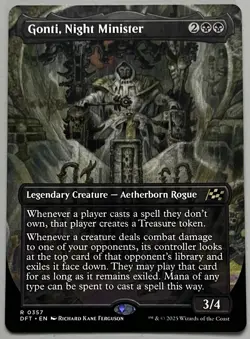 MTG Aetherdrift Gonti Legendary Creature RARE REGULAR #0357 - Image 7