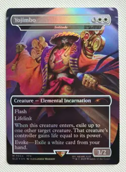MTG - Yojimbo (Solitude) - Final Fantasy Secret Lair Bonus - Magic the Gathering - Image 1