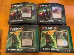 MTG Zendikar Rising Commander Deck: Land's Wrath and Sneak Attack Set x2 - Image 9