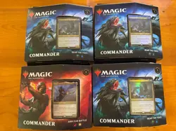 Commander Legends Commander Decks: Reap the Tides x3 , Arm for Battle. Sealed. - Image 1